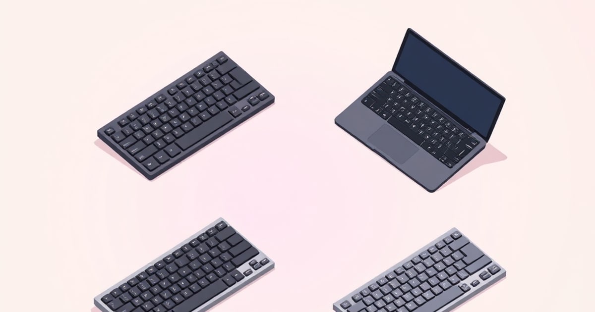 A 65 percent and a 75 percent keyboard side by side showing the added function row and tighter spacing